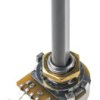 Potencjometr 220kΩ typ Obrotowy TE Connectivity średnica wału 6.35 mm 0.2W długość wału 50mm Montaż panelowy