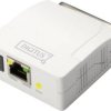 Sieciowy serwer wydruku Digitus DN-13001-1 LAN (10/100 MBit/s), równoległy (IEEE 1284)