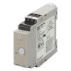 Timer Relay Szyna DIN 24-48V ac/dc SPDT 2-stykowy Omron 0.1-12s jednofunkcyjny