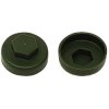 ForgeFix TFCC16OG TechFast Cover Cap Olive Green 16mm (Pack 100)