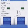 Wyłącznik automatyczny Chint NB1L 179644, 2 styki, 16 A