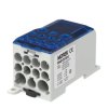 Blok dystrybucyjny - rozdzielczy OJL280A niebieski we: 1xAl/Cu 35-120 wy: 2x6-35mm2/5x2,5-16mm2/ 4x2,5-10mm2 1000V MAB1281B10