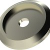 Cover disks, brass, (H) 2 mm, for bracket handle, 029.04.106