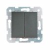 Włącznik VIKO 2-klawiszowy antracytowy NOVELLA