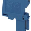 Plug, spring balancer connection, 0.08-4.0 mm², 1 pole, 24 A, 6 kV, blue, 3061017