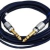 VITALCO MK61 Kabel instrumentalny Audio Jack 6,3mm Stereo (wtyk / wtyk) 1,5m