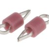 Wtyk montażowy, Czerwony, 1.32mm