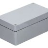 Obudowa Tereftalan polietylenu GRJ 120 mm 220 mm wys. zew. 90 mm RS PRO IP66 Szary Szary