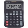 Maul 7263490 Mj 550 Calculator Desk Black 8 Digits Battery & Solar 155X11mm