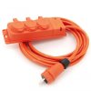 Przedłużacz budowlany 3-gniazdowy IP44 16A 230V H07BQ-F 3*2,5 2M 2OW16023P