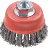 kwb AGGRESSO-FLEX® szczotki garnkowe, plecione, karbowane drut stalowy HSS do szlifierek kątowych 719236 1 szt.