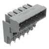 Listwa stykowa PCB 5-pinowe 232 raster: 5 mm Kątowy 1-rzędowe WAGO Do montażu na płytce drukowanej 630 V W osłonie