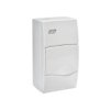 Ip40 Rozdzielnica Modułowa 1X4 Combi Natynkowa (Drzwi Białe) Pe+N