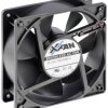 Wentylator osiowy X-Fan RAH1238S1-C, 230 V/AC, 180 m³/h, (D x S x W) 120 x 120 x 38 mm