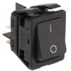 Przełącznik kołyskowy Wł.-wył. Nie 16 A DPST Czarny IP44 Arcolectric (Bulgin) Ltd