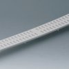 Enclosure strip, straight, ABS, (L x W x H) 365.9 x 35 x 22.9 mm, gray white, A0146370