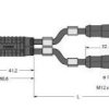 Turck 6629995 Rozdzielacz i adapter czujnika/aktuatora VBRS4.4-2WKC4T-5/5/TEL, 5 m, 1 szt.