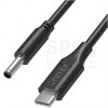 UNITEK Kabel zasilający USB-C - DC 4,5x3mm 65W PD do laptopów Dell 1,8m