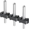 Taśma ze złączami 3-pinowe Har-Flexicon raster: 5 mm Poziomy 1-rzędowe HARTING Otwór przelotowy Bez osłony