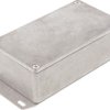 Aluminum die cast enclosure, (L x W x H) 121 x 66 x 40 mm, natural, IP54, 1590N1F