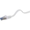 Renkforce RF-4149840 RJ45 Patch Cable CAT 6A U/FTP 1m Grey Highly Flexible