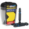 CK Tools T4560 PZ3LD10 Blue Steel Impact Screwdriver Bit 50mm PZ3 Box of 10