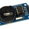Moduł rozszerzeniowy; zegara czasu rzeczywistego; A-RTC; 5V; kołkowe; SPI; z układem DS1302; podtrzymanie pamięci przy pomocy ba