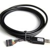 Wtyk USB TYP A z przewodem z gniazdem 1x5 pin 30cm