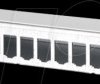 130861-1202-E Modul AP-housing 12 port pure white RAL9010