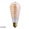 FLEXIBLE FILAMENT BULB E27 ST64 4W 240LM