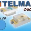 Dioda LED SMD 0603 komplet 10szt niebieska
