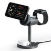 Aukey Ładowarka indukcyjna 3 w 1, Qi2.0 15W