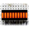 10 Segment Light Bar Graph LED Display - Amber (KWL-R1025UAB)