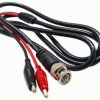 100 cm BNC to Crocodile Clip Oscilloscope Test Leads