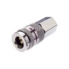 Norgren 237210048 Self-Venting Safety Coupling Socket R1/2 Ext. Thread