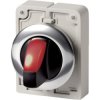 Illum.selector sw.act.30mm flat red 2pos