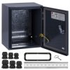Obudowa hermetyczna rozdzielnica metalowa z płytą montażową 300x250x200mm IP65 natynkowa antracytowa NEKU