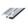 nVent SCHROFF Poręcz szafytyp: Szyna pozioma 432 mm 84 KM Aluminium wytłaczane Horizontal Rail