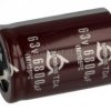 6800uF 63V kondensator 105C, snap, 30x45 R10mm