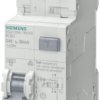 Wyłącznik różnicowoprądowy z członem nadprądowym RCBO, 1P+N, 32A, 30mA, na szynę DIN, Siemens, 5SU1