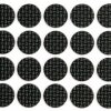 Podkładki antypoślizgowe 20mm czarna Vorel CB-70913
