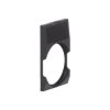 BACO 224318 LWP4 Label Holder Square Black 1 piece for Sign Makers
