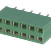 Złącze kołkowe HV-100 żeńskie 12-pin proste 2,54mm THT 2x6 215307-6