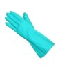 Rękawice robocze rozmiar: 8 materiał: Nitryl zastosowanie: Odporność na działanie substancji chemicznych