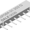 MSP Thick Film Resistor Networks, Single-In-Line, Molded SIP