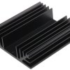 Radiator 100 x 88 x 25mm 1.5K/W Uniwersalny Prostokątny Alu