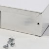 Aluminum enclosure, (L x W x H) 81 x 56 x 41 mm, natural, IP32, 1411FBDU