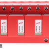 Ochronnik przeciwprzepięciowy modularny 255 V AC na szynę DIN Dehn Ogranicznik przepięć odgromowych 100kA