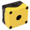 1 Way Yellow/Black Control Station Enclosure 80 x 73 x 53mm IP67