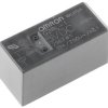 Przekaźnik mocy 5V dc SPDT Omron 400mW, montaż PCB 62,5Ω Otwór przezierny